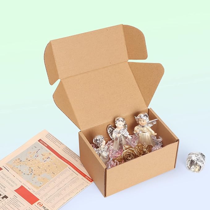 MEBRUDY 6x4x3 Inches Shipping Boxes Pack of 50, Small Corrugated Cardboard Box - Image 7