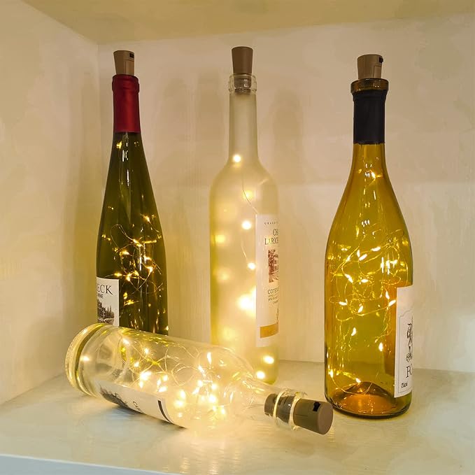 18 Pack Wine Bottle Lights - Image 2