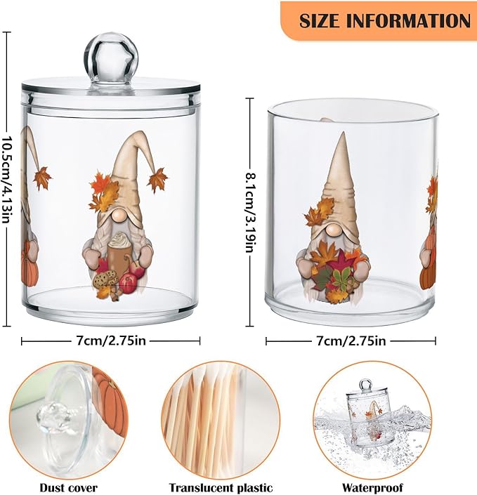 Gredecor 2 Pack Apothecary Jars - Image 3