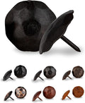 10 Pack 1.5" Round Head Iron Clavos Decorative Nails – Sealed Unfinished – by BorderlandRusticHardware