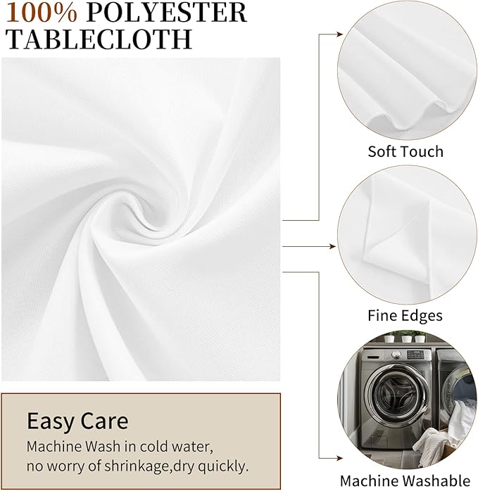 6 Pack Round Tablecloths - Image 5
