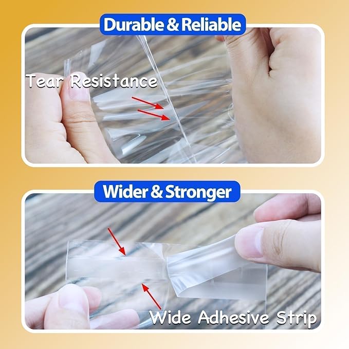 PigPotParty 4''x 6" Clear Plastic Cellophane Gift Wrap Bags, Party favor - Image 6