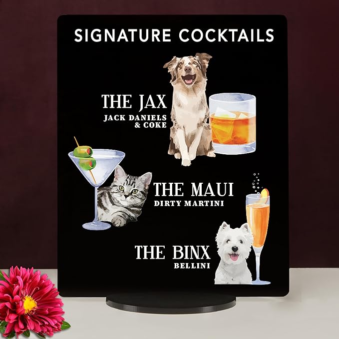 Pet Signature Drink Wedding Signs - Image 2
