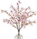 Uieke 3PCS Lighted Cherry Blossom Branches, 30in Artificial Cherry Blossom by Uieke