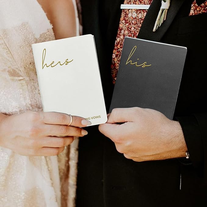 Vow Books His and Hers Wedding Vow Books - Image 7