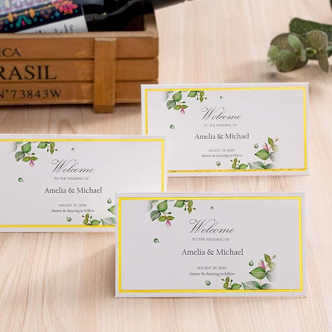 120Pcs Premium Place Cards, Small Table Cards - Image 5