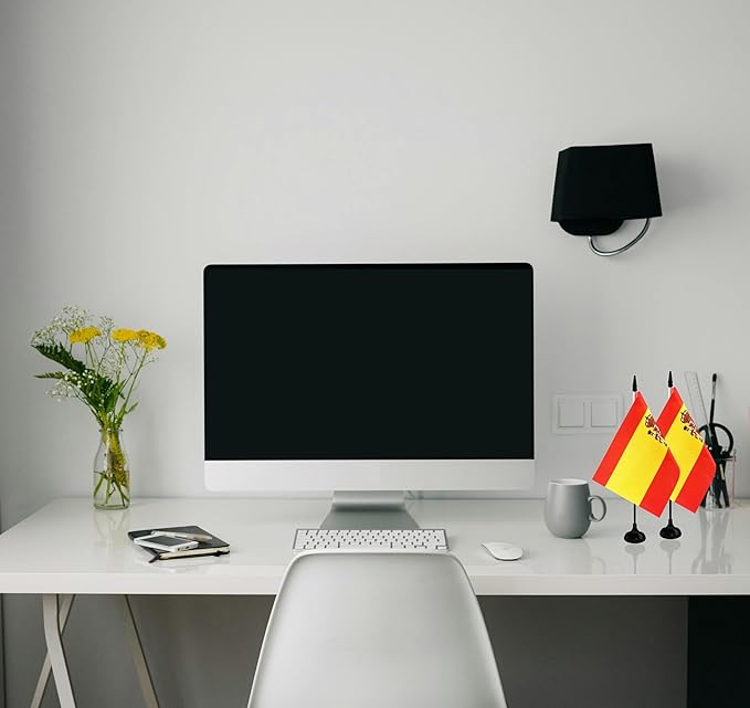 Spain Desk Flag, 12 Pack Spanish Table Office Flag - Image 4