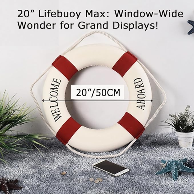 MorroMorn Lifebuoy Wall Hanging Decor - Image 2