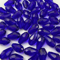 100pcs 8x12mm Teardrop Crystal Glass Beads Vertical Hole Faceted Glass Teardrop by ChooseBeadsChooseHonkoolly