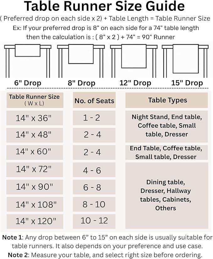 Solino Home Linen Table Runner 120 Inches Long - Image 7