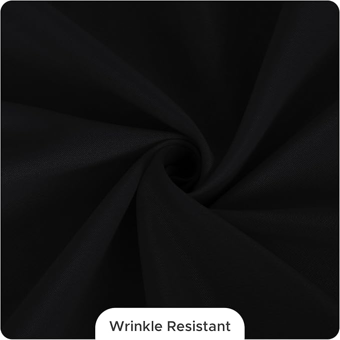 Fitable 8 Pack Round Tablecloths: Stain Resistant Wrinkle Free Circle Table - Image 9
