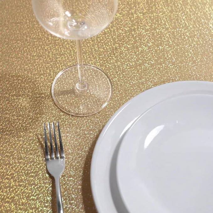Fitable Sequin Tablecloth for Parties 90x132 Inch - Image 6