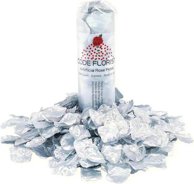 CODE FLORIST 1100 PCS Silk Rose Petals by CODE+FLORIST