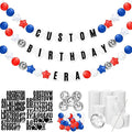 Giant Friendship Bracelet Garland Kit, DIY Birthday Banner by Simgoing