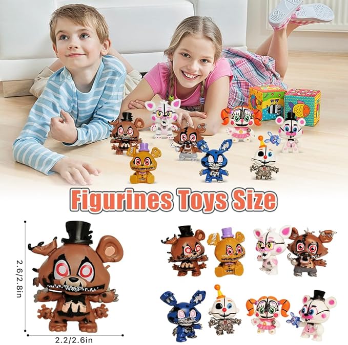 lasama Action Figures, 2.6 Inch Collectible Playset - Image 2