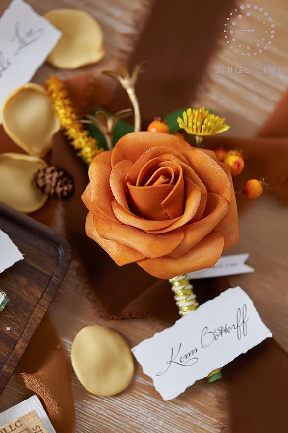 TINGE TIME Silk Rose Petals Flower Petals - Image 3