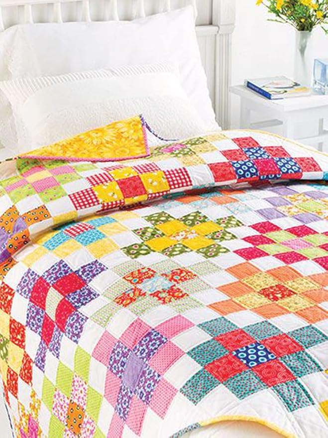 4" x 4" 200 PCS 100% Precut Cotton Fabric Squares Fabric Bundles - Image 2