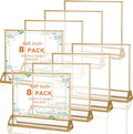 8PCS 6x4 Acrylic Sign Holders by LOYORTY