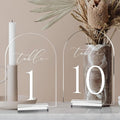 JINMURY Clear Arch Table Numbers by JINMURY