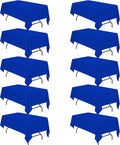 BRILLMAX 10 Pack Royal Blue Tablecloths by BRILLMAX