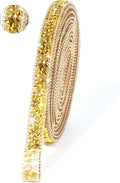 Rhinestone Ribbon 3 Yards Self Adhesive Rhinestone Strips Diamond Ribbon by YHMQDU