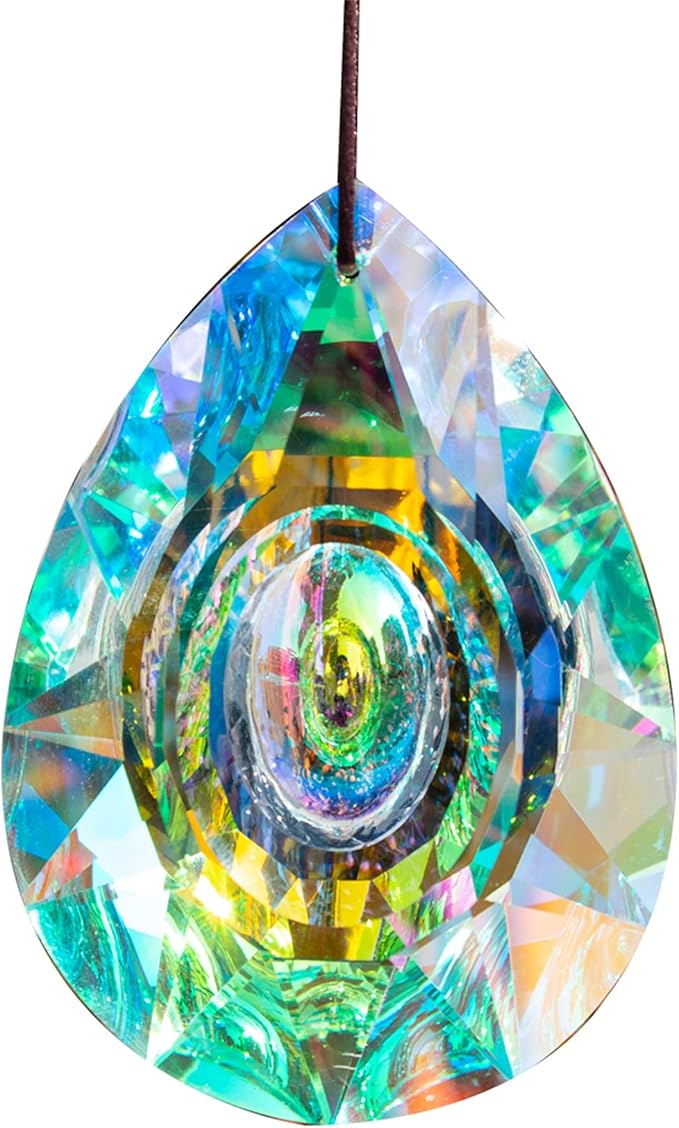 H&D HYALINE & DORA 89mm/3.5in Hanging Chandelier Crystals Prisms by HDHYALINEDORA