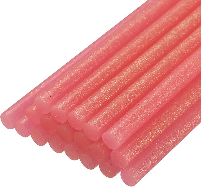 uxcell 20pcs Hot Glue Sticks for Glue Gun 11mm/0.43-inch x 8-inch Mini Hot Melt by uxcell