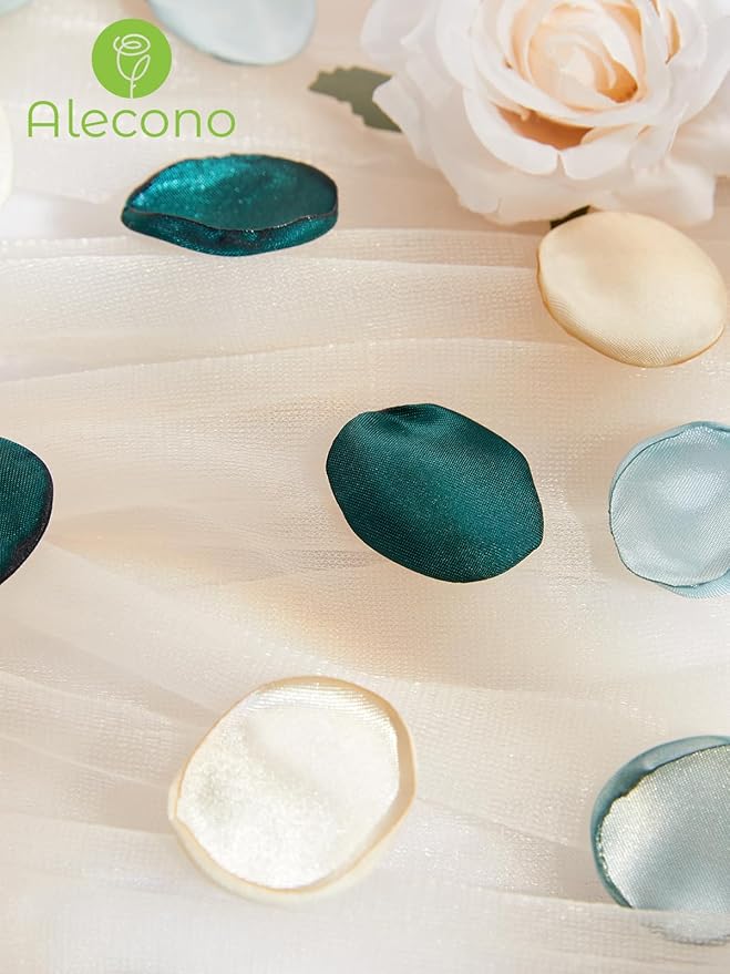 Alecono  Silk Rose Petals, Flower Petals Decrations - Image 6