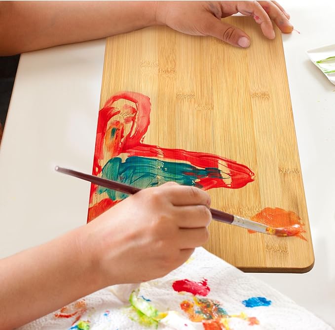 Patelai 12 Packs Wooden Cutting Board Set - Image 4