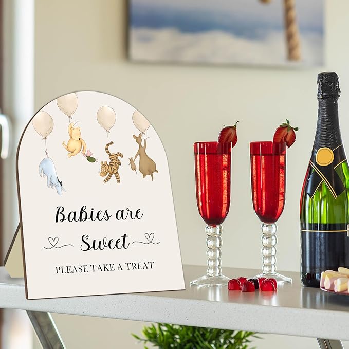 Winnie The Pooh Baby Shower Decoration Sign - Image 4