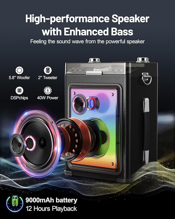 Karaoke Machine for Adults - Image 3