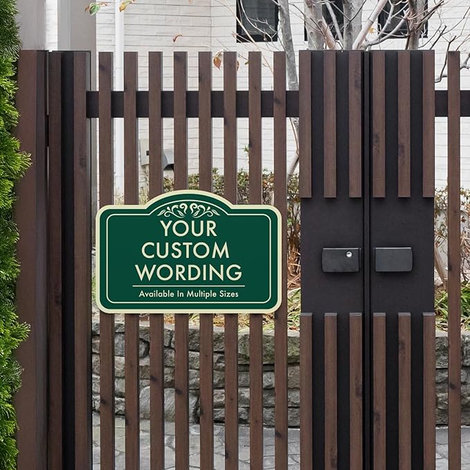 Custom Decorative Outdoor Metal Sign - Image 8