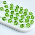 50 PCS 10mm Crystal Glass Beads Round Multiple Faceted Loose Spacer Glass Beads by Tingoons