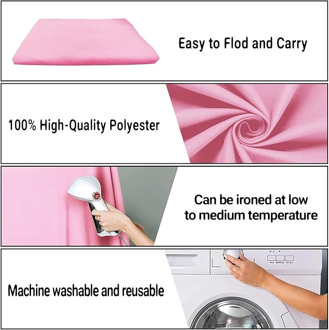 10x10FT Pink Backdrop Background - Image 7