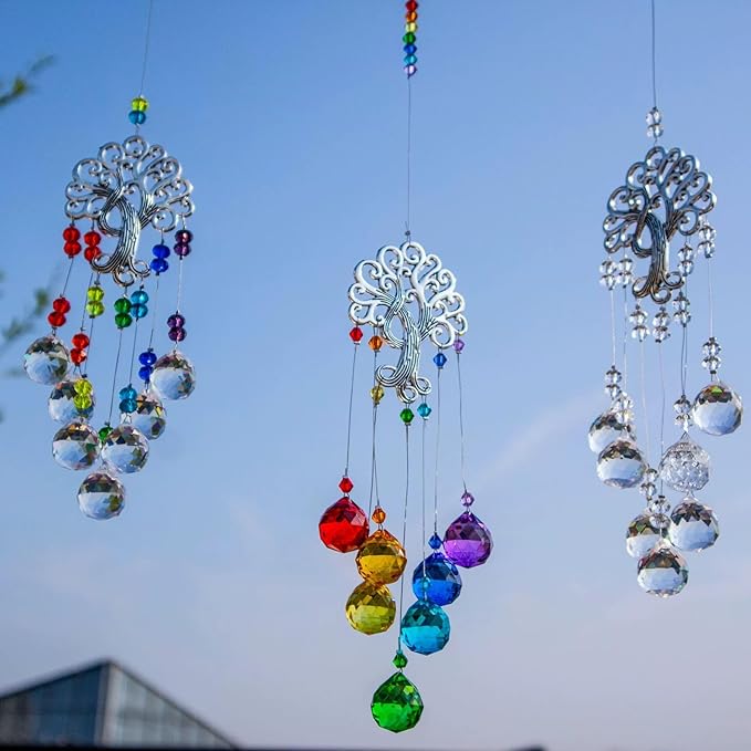 TUOKING 3 Pcs Crystal Suncatchers - Image 2