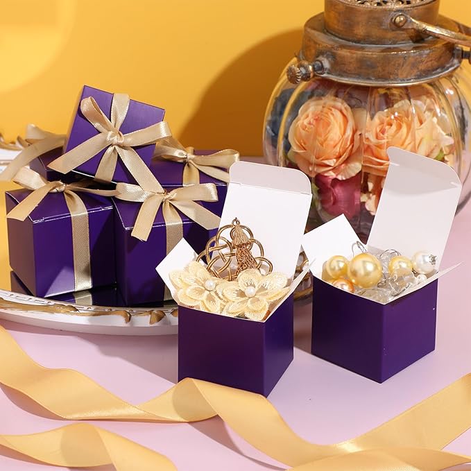 Jutom 100 Pcs Mini Favor Boxes Extra Small Candy Boxes Paper - Image 5