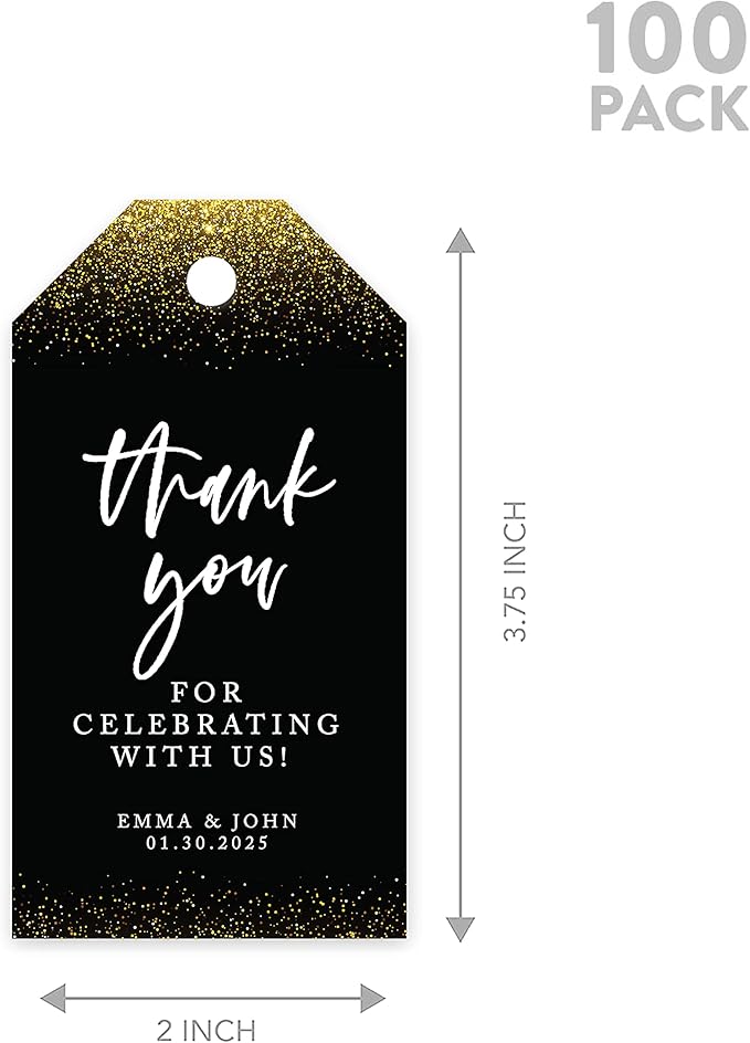 Andaz Press 100-Pack Personalized Thank You - Image 5