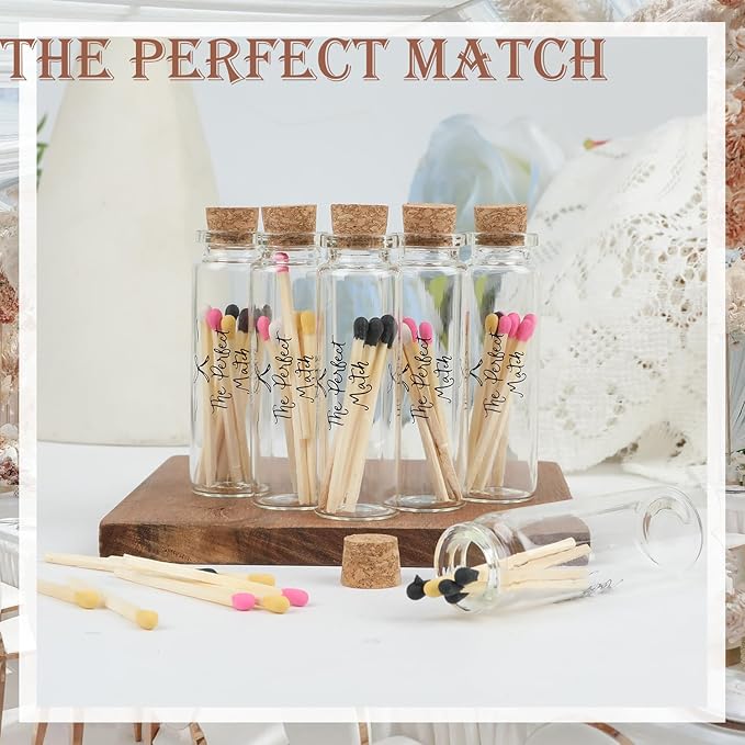 24 Matches Holders Empty Jars - Image 6
