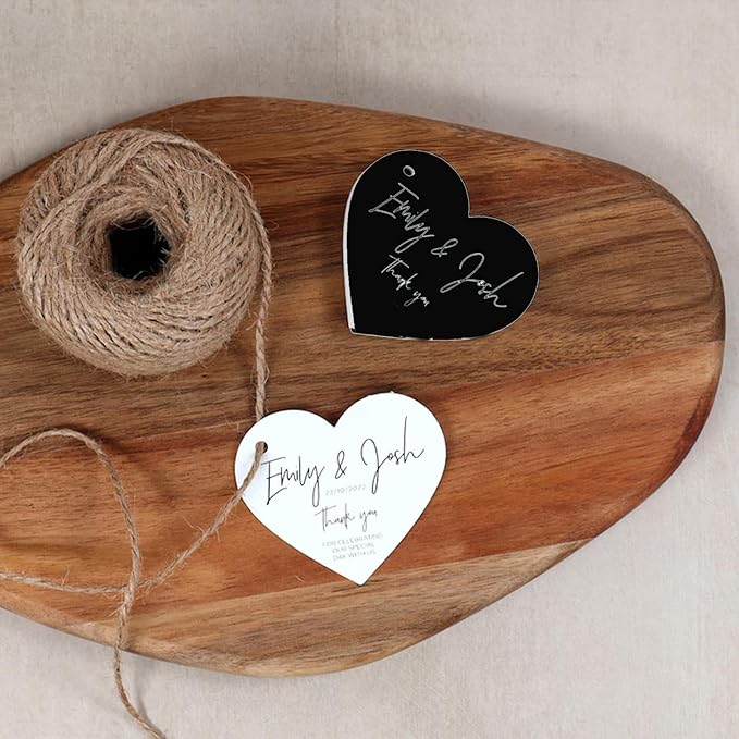 Custom Gift Tags, Personalized Heart Tags - Image 5