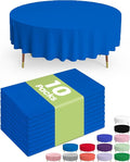 Pureegg Plastic Table Cloth Disposable 10 Pack, Graduation, Patriotic by Pureegg