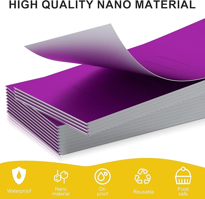 Polymer Material Reusable Napkin Band, Glue-Free Tear-Proof Water Resistant - Image 3
