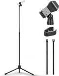 Pyle Tripod Microphone Stand, Height Adjustable from 39.37" to 66.14'' by PyleUSA