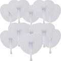 12 Pcs Decorative Paper Folding Hand Fans Handheld by Bestage