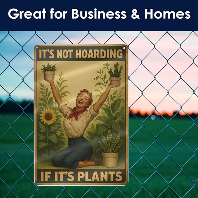 Vintage Metal Garden Sign - Image 7