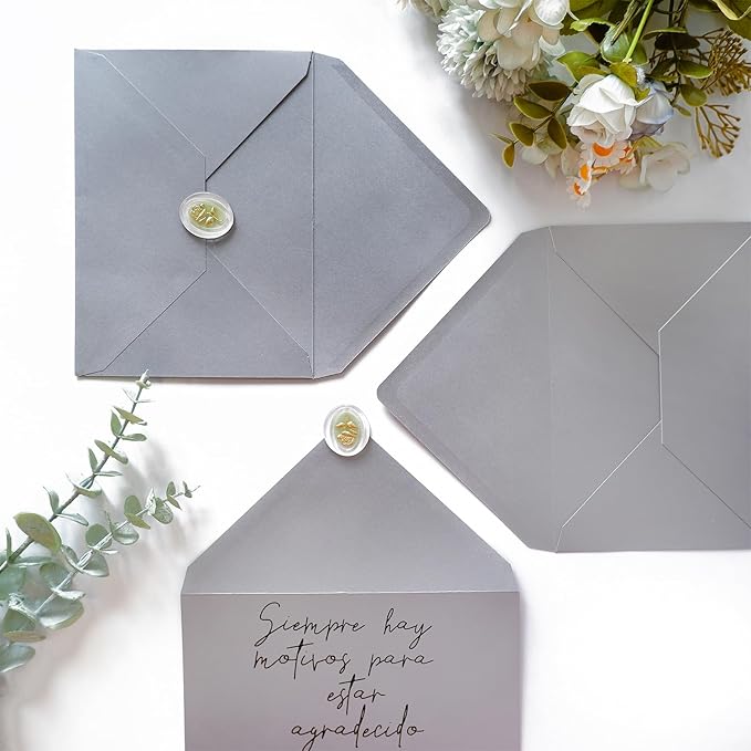 50 Pack 5x7 Envelopes Letter Size, Envelope 5.4x7.6 - Image 8