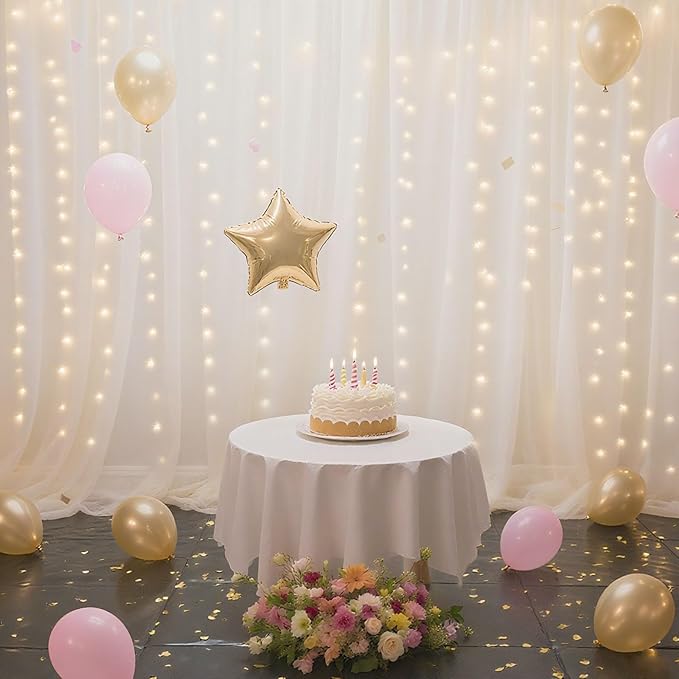 10×10ft Tulle Backdrop Curtains - Image 5