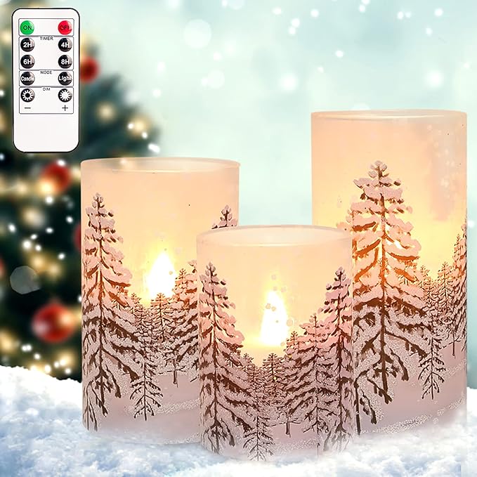 Silverstro Christmas Tree Flameless Candles - Image 7