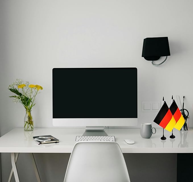 Germany Desk Flag, 12 Pack Germanic Table Office Flag - Image 4