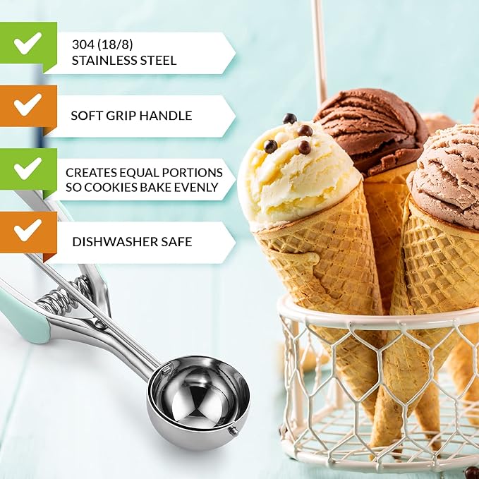 Spring Chef - Mint Small Cookie Scoop - Image 9
