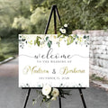 Wedding Welcome Sign, Custom Wedding Welcome Sign, Engagement Party Welcome Sign by Jewelry